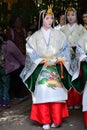 Parade of holy princess Saioh, Kyoto Japan